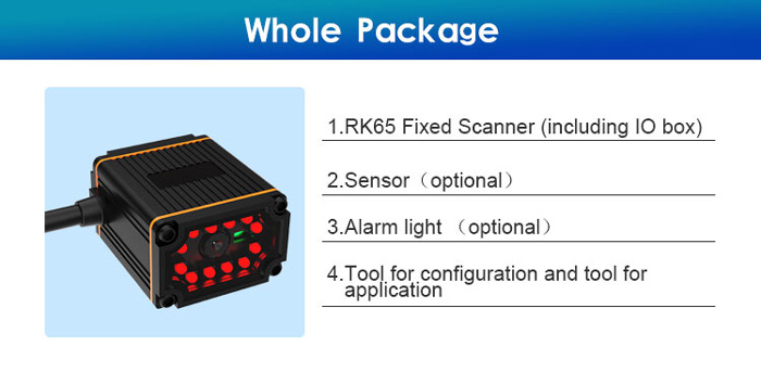 RK65 Production Line Industrial Scanner