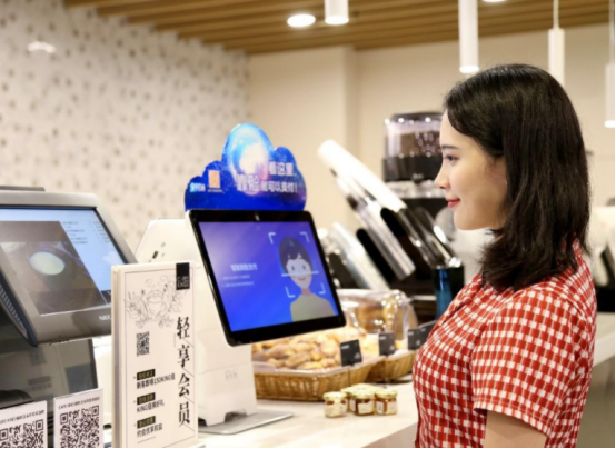 Withdrawal and shopping payment are realized by face recognition system