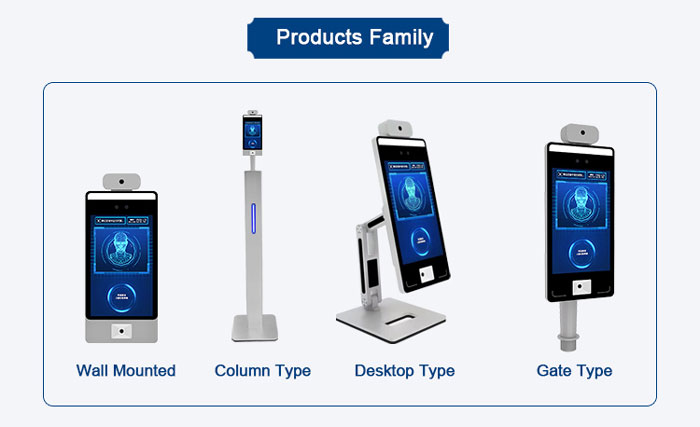 F6 Facial Recognition Temperature with QR Code Scanner