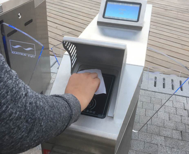 Qr code reader Access Control for a Travel Spot